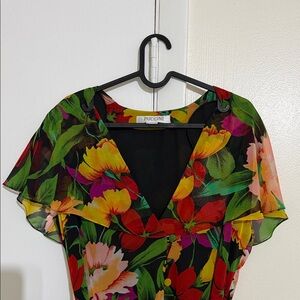 Puccini Floral Multicolor Dress
